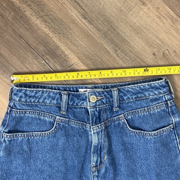 Hollister Women’s Ultra High-Rise Denim Jean Skirt Size 5 - Picture 8 of 12